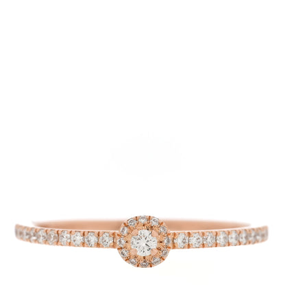 Messika 18K Rose Gold Diamond Small Joy Ring 53 6.25 1 of 4
