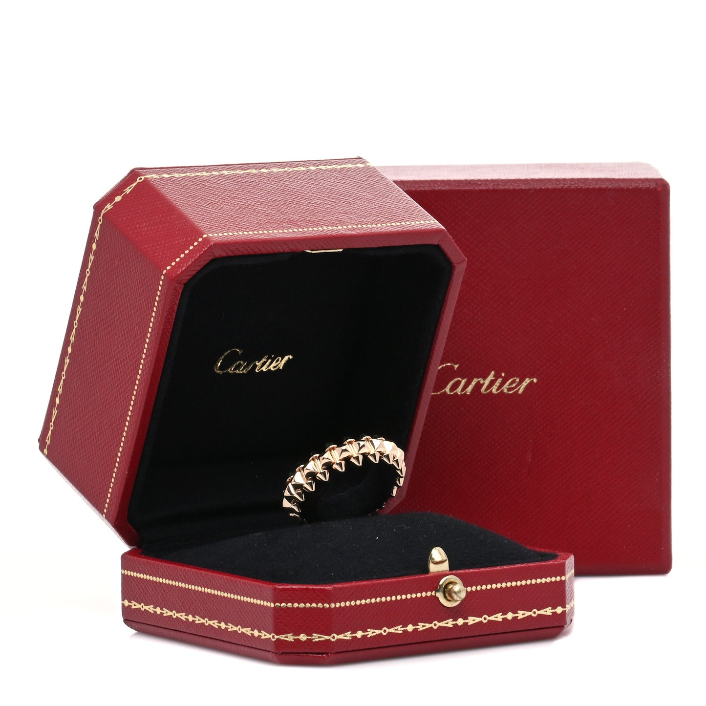 18K Pink Gold SM Clash De Cartier Ring 62 10