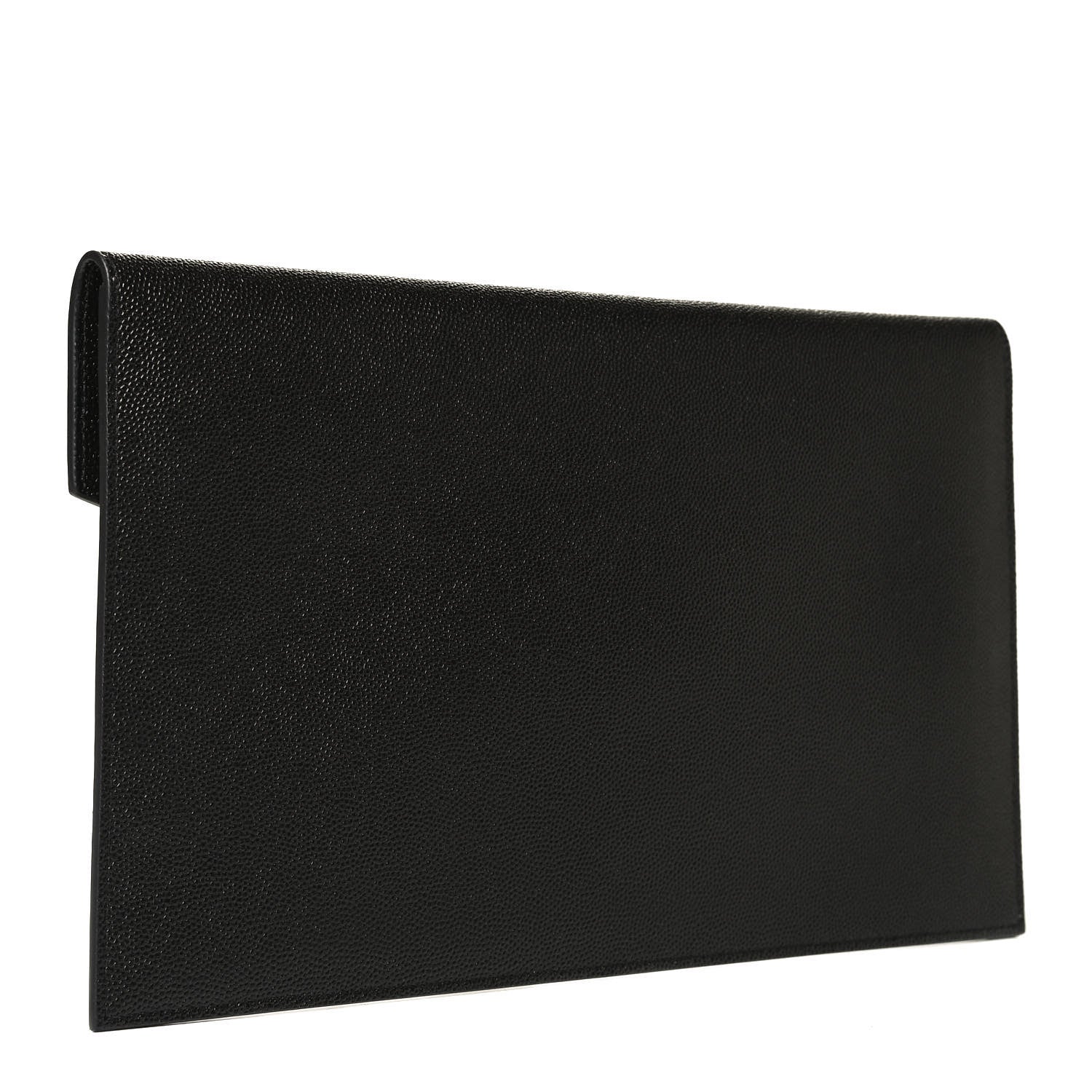 Saint Laurent Grain De Poudre Uptown Pouch Black 3 of 7