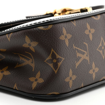 Louis Vuitton Patent Calfskin Monogram Cherrywood BB Black 10 of 12