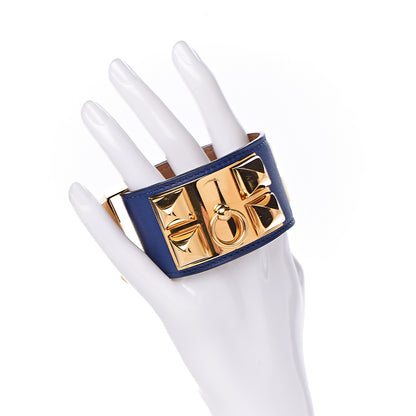 Hermes Swift Collier de Chien CDC Bracelet S Bleu Electrique 2 of 7