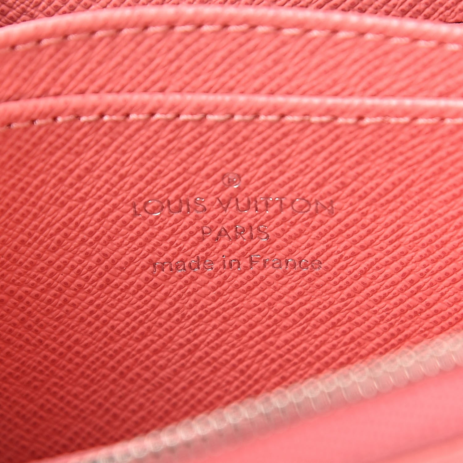 Louis Vuitton Epi Zippy Coin Purse Corail 6 of 7