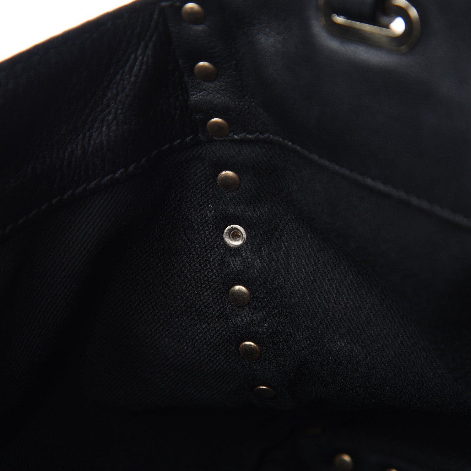Valentino Garavani Vitello Small Rockstud Tote Black 14 of 14