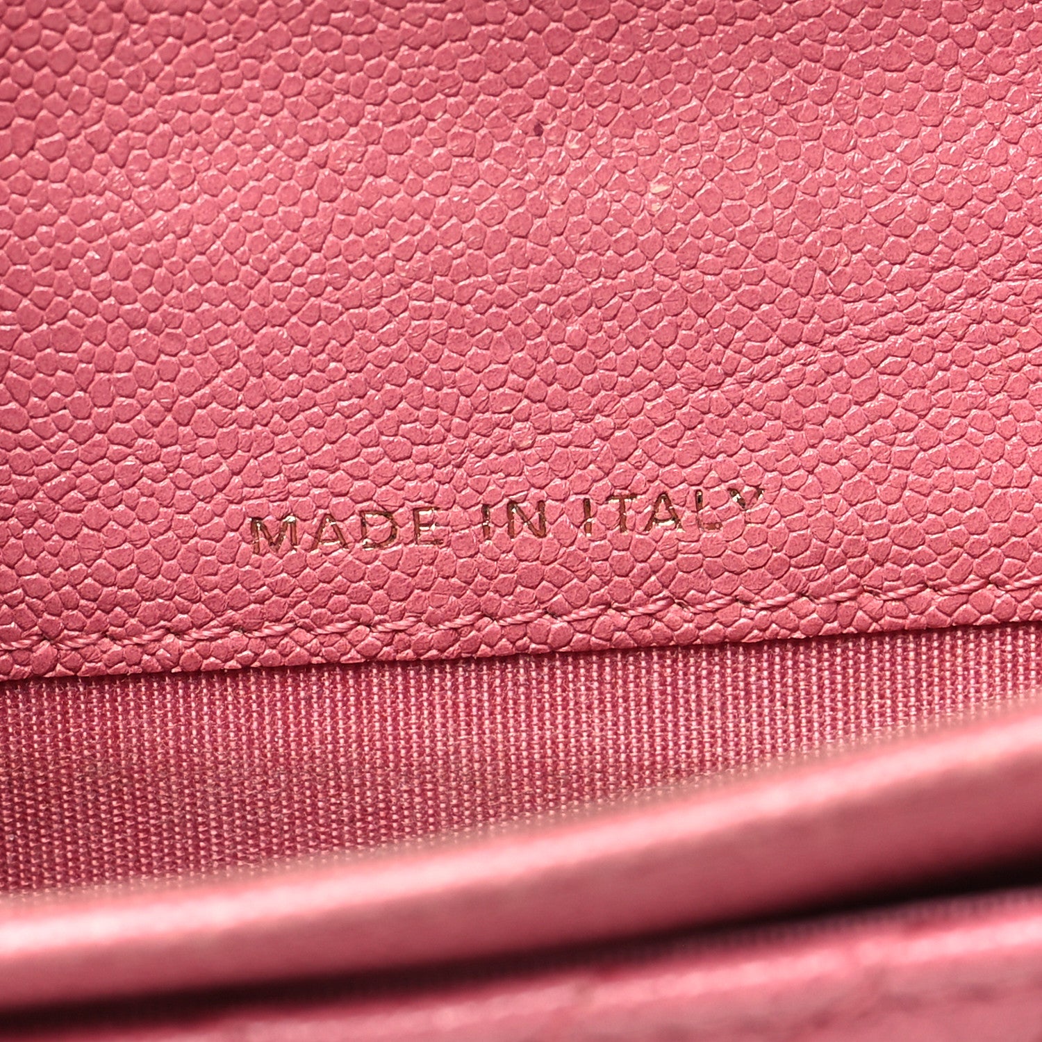 Chanel Caviar Chevron Quilted Boy Flap Card Holder Wallet Light Pink 7 of 14