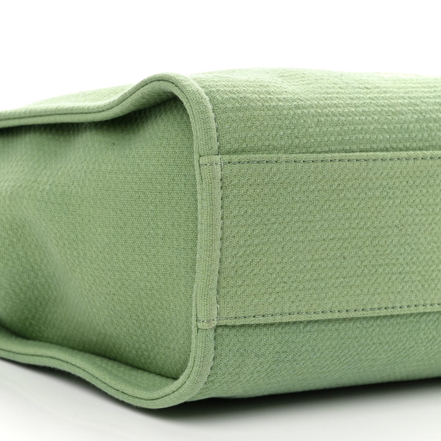 Mixed Fibers Small Deauville Tote Green