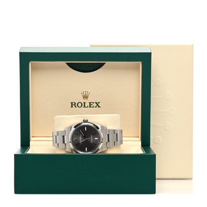 Rolex Stainless Steel 39mm Oyster Perpetual Watch Rhodium 114300 5 of 5