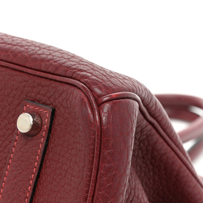 Hermes Fjord Birkin 35 Rouge H 12 of 16