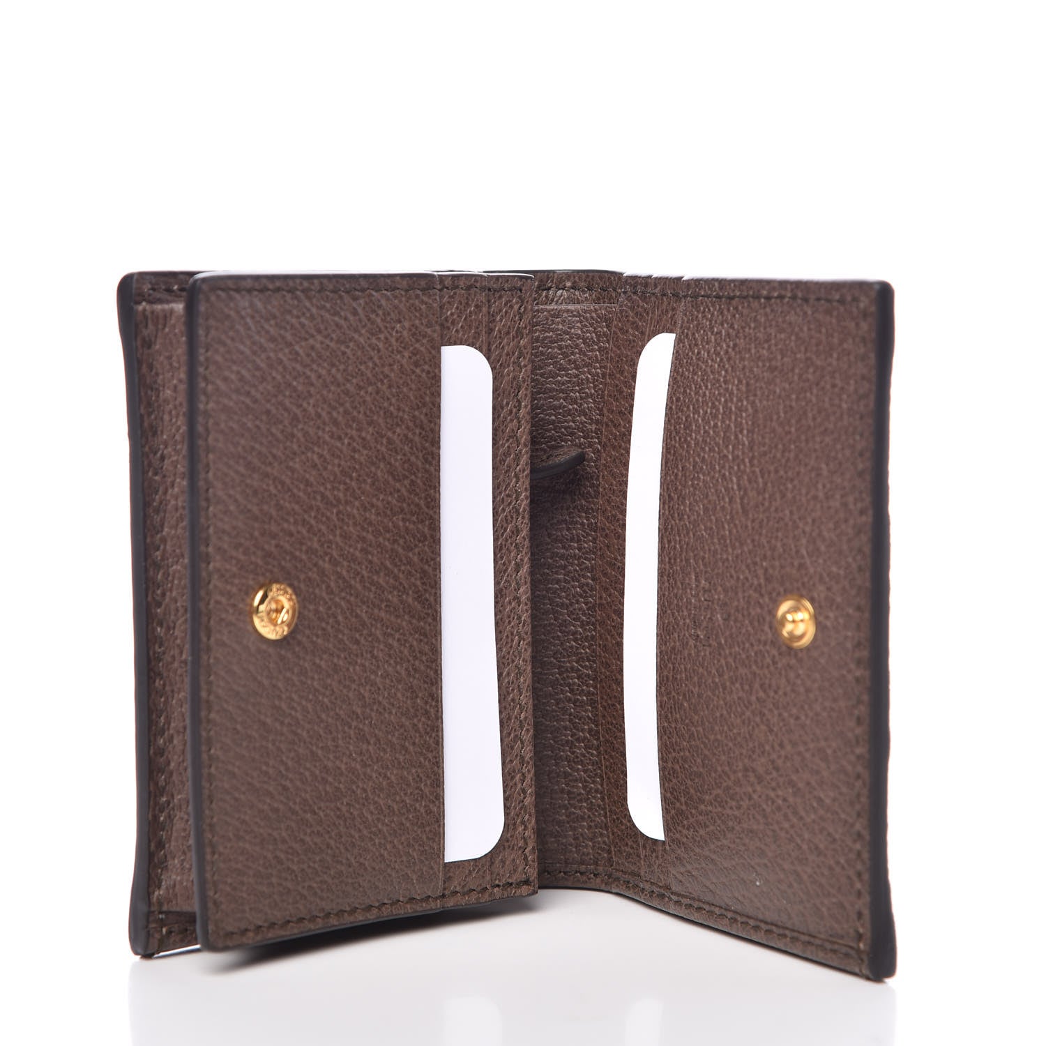 Gucci GG Supreme Monogram Web Ophidia Card Case Beige New Acero 5 of 8