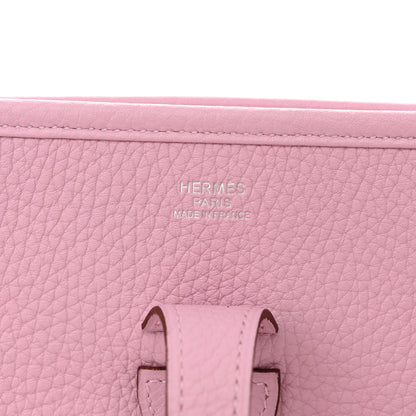 Hermes Taurillon Clemence Evelyne III PM Mauve Sylvestre 6 of 11