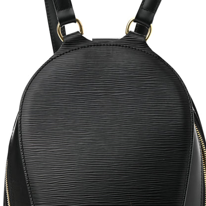 Louis Vuitton Epi Mabillon Backpack Black 8 of 10