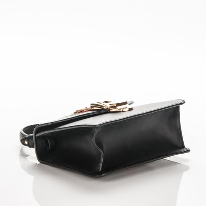 Gucci Calfskin Mini Sylvie Top Handle Bag Black 4 of 6
