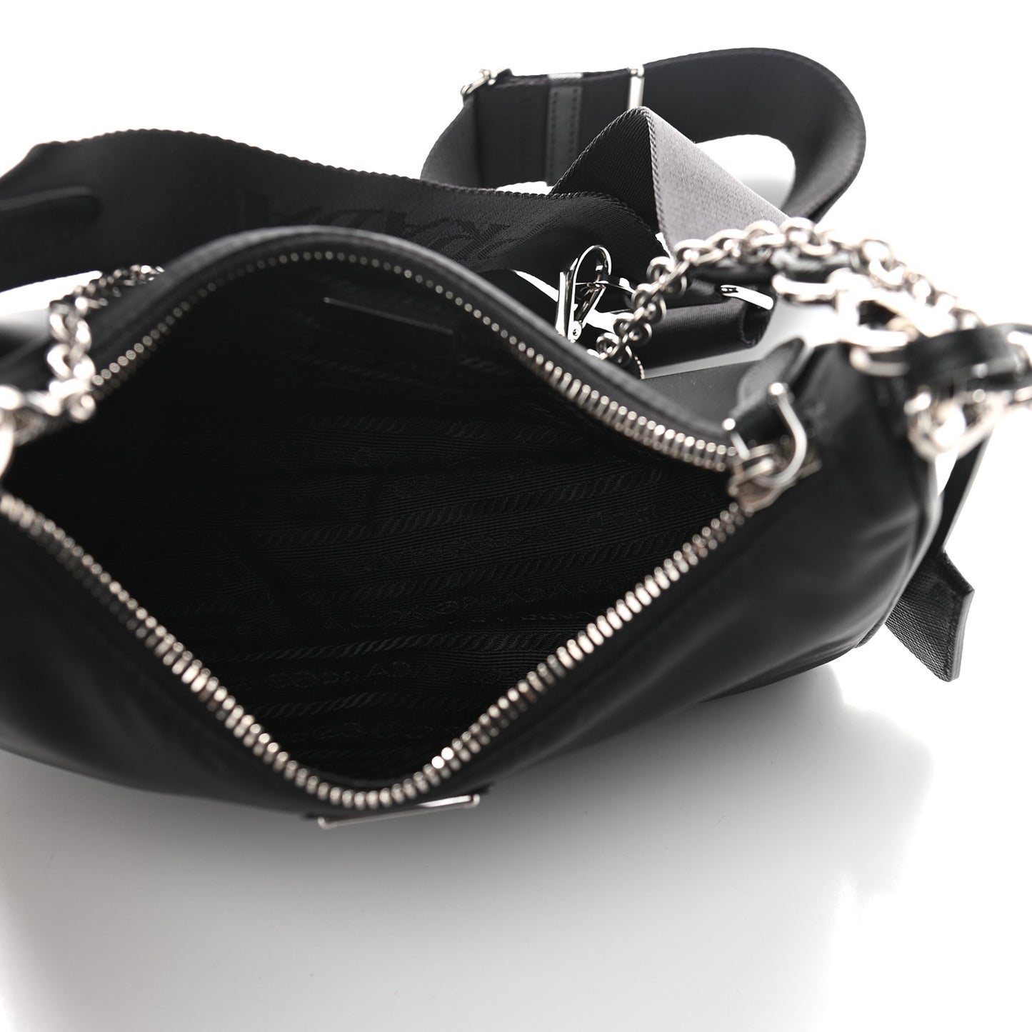 Nylon Re-Edition 2005 Shoulder Bag Black