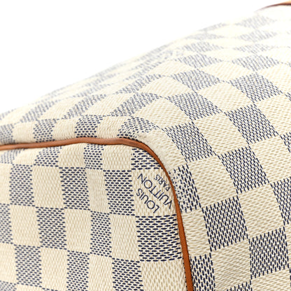 Louis Vuitton Damier Azur Keepall Bandouliere 45 19 of 22