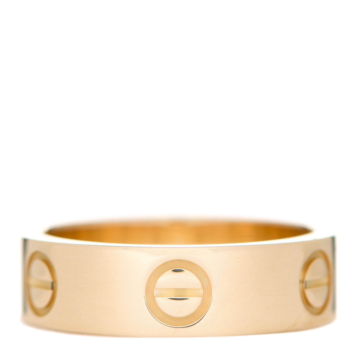 18K Yellow Gold 5.5mm LOVE Ring 52 6