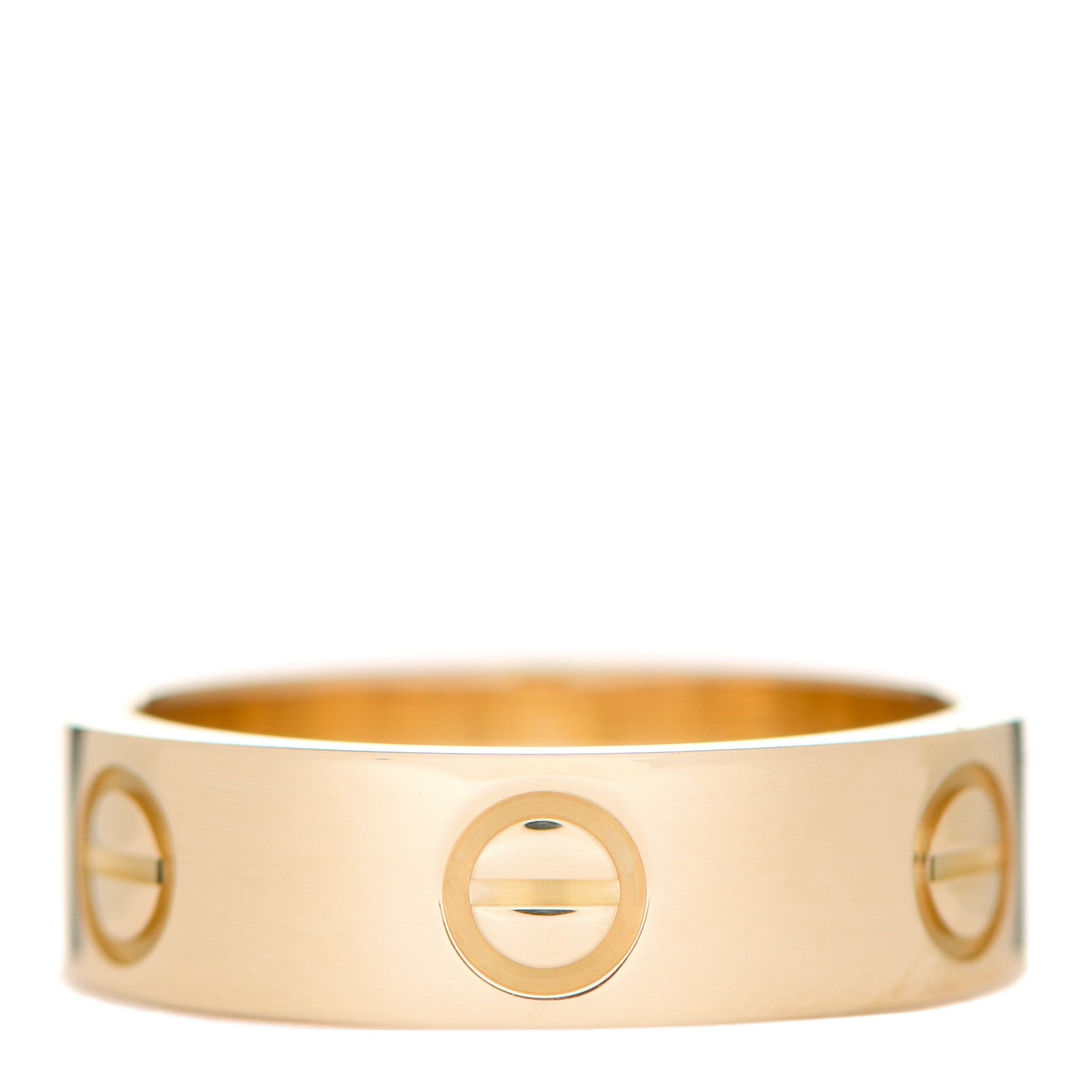 Cartier 18K Yellow Gold 5.5mm LOVE Ring 52 6 3 of 5