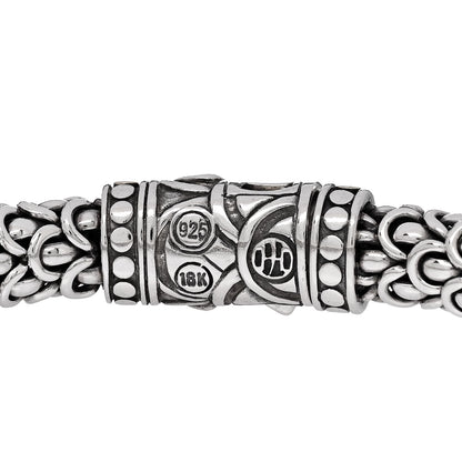 John Hardy Sterling Silver 18K Yellow Gold 8mm Naga Station Bracelet 3 of 3