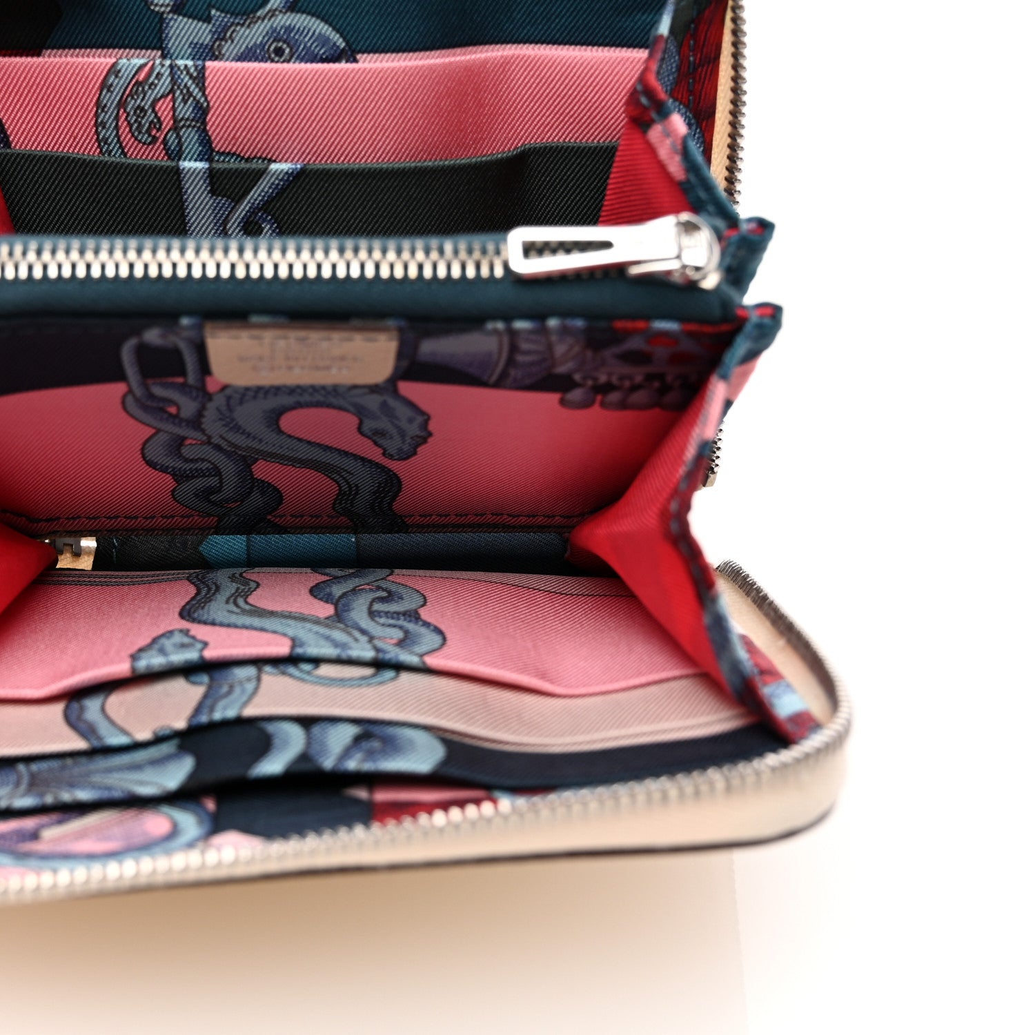 Hermes Epsom Silk'in Compact Wallet Nata Colvert 5 of 11