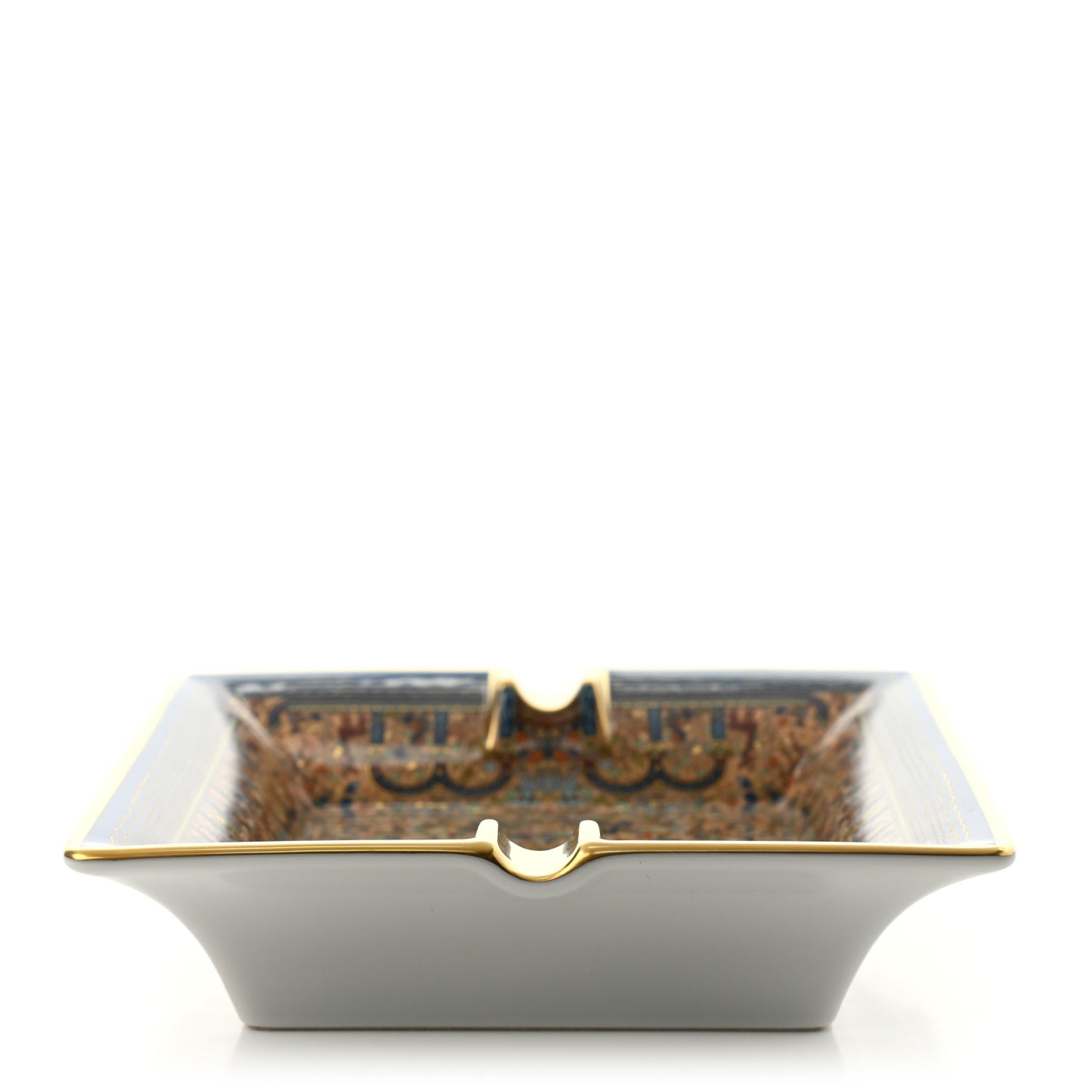 Porcelain Les Jardins D'Armenie Ashtray