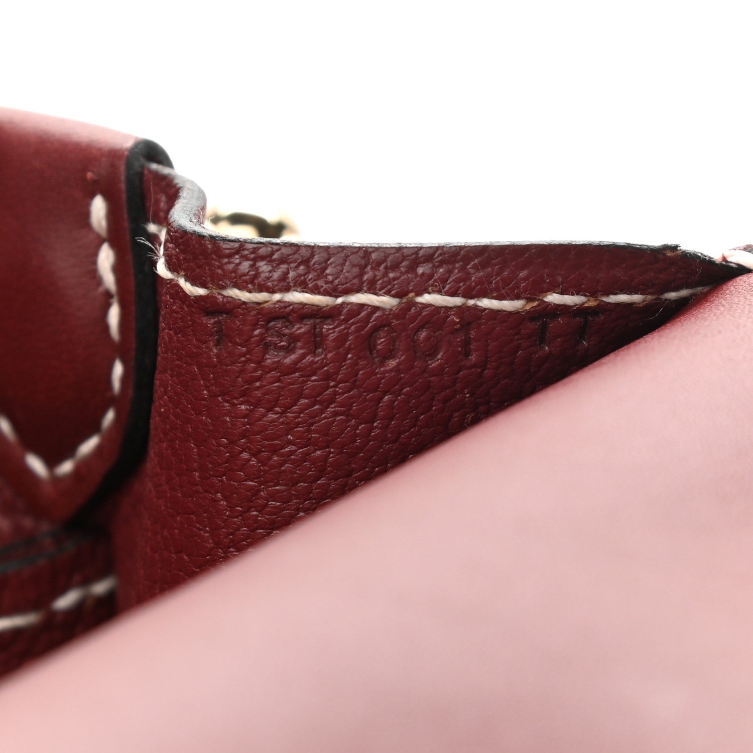 Hermes Veau Sombrero Sac Roulis 23 Rouge H 7 of 11