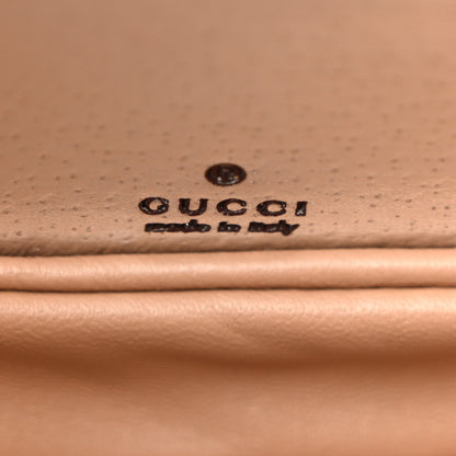 Gucci Boarded Dyana Lux Calfskin Mini Bamboo 1947 Top Handle Bag Silver 6 of 10