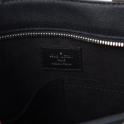 Louis Vuitton Monogram Cuir Plume Very Zipped Tote Black 6 of 14