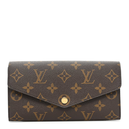 Louis Vuitton Monogram Sarah Wallet NM Fuchsia 1 of 10