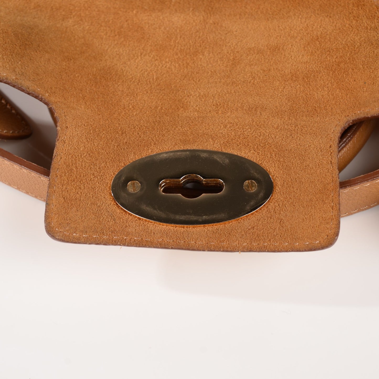 Soft Grain Calfskin Small Bayswater Deer Brown