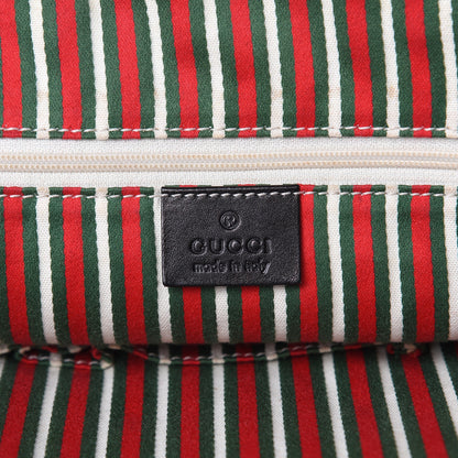 Gucci Monogram Large New Britt Tote Black 6 of 15
