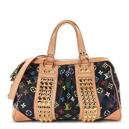 Louis Vuitton Monogram Multicolor Courtney MM Black 1 of 11