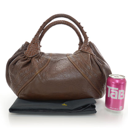 Fendi Nappa Nuvolata Spy Cognac 2 of 8