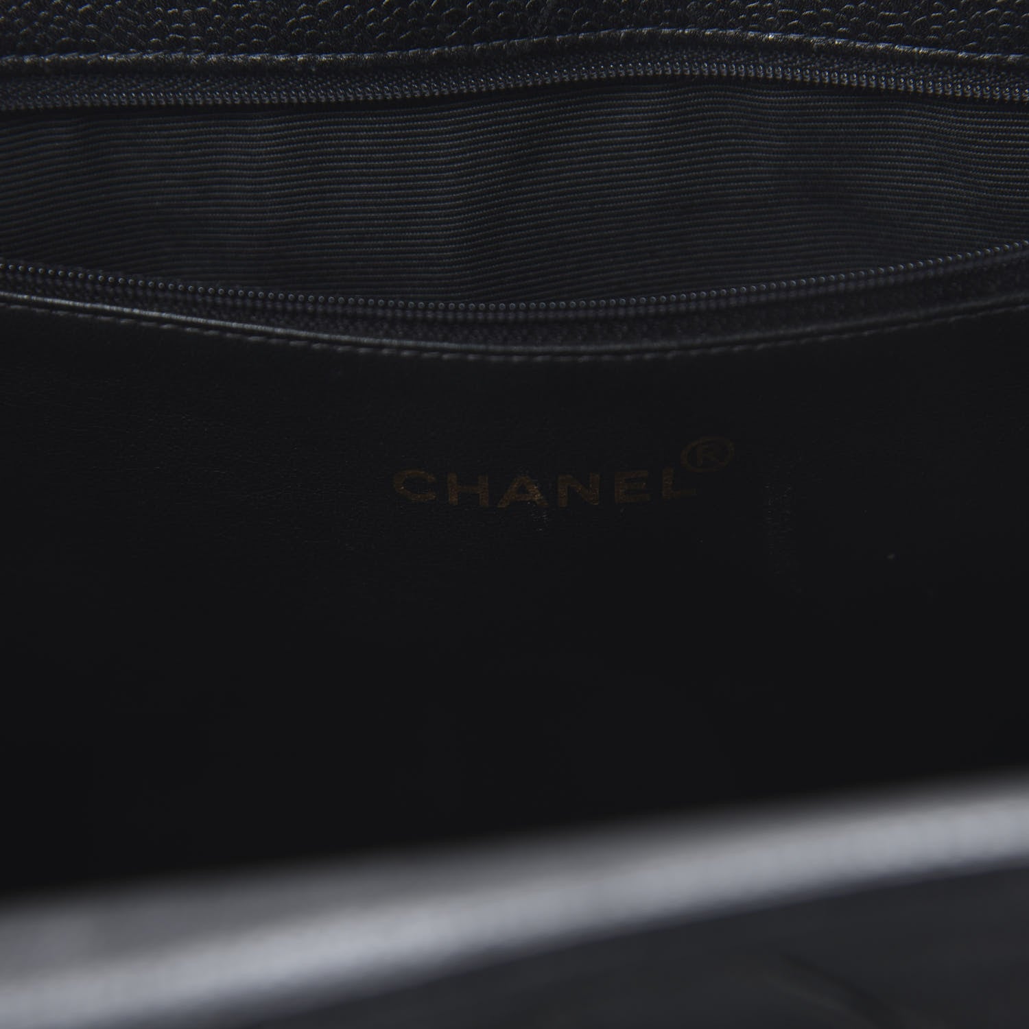 Chanel Caviar Quilted Grand Shopping Tote GST Black 8 of 10