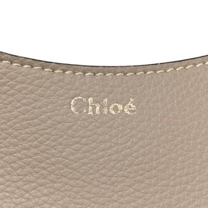 Chloe Small Grain Smooth Calfskin Small Darryl Hobo Motty Grey 9 of 9