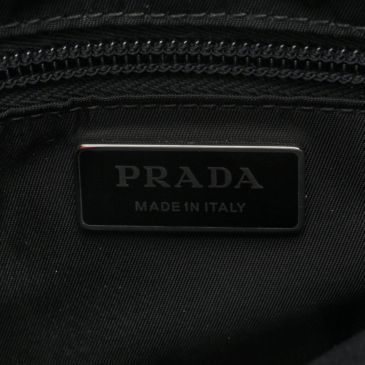 Prada Re-Nylon Vitello Padded Small Flap Shoulder Bag Black 6 of 9