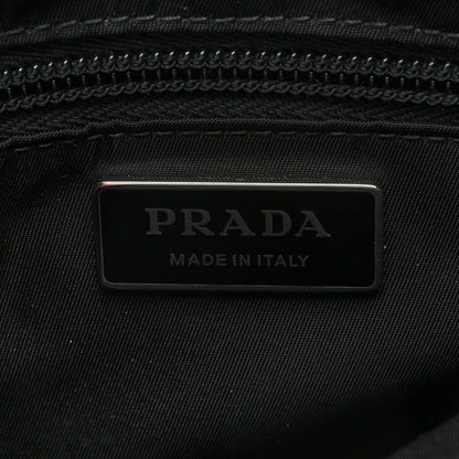 Prada Re-Nylon Vitello Padded Small Flap Shoulder Bag Black 6 of 9