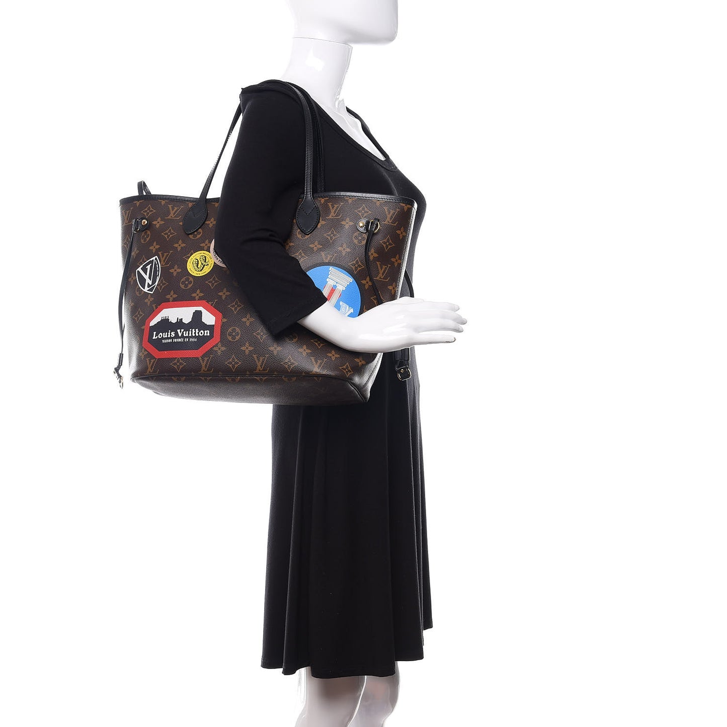 Monogram World Tour Neverfull MM