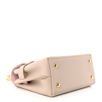 Louis Vuitton Soft Calfskin Mini Lockme Ever Greige 4 of 10