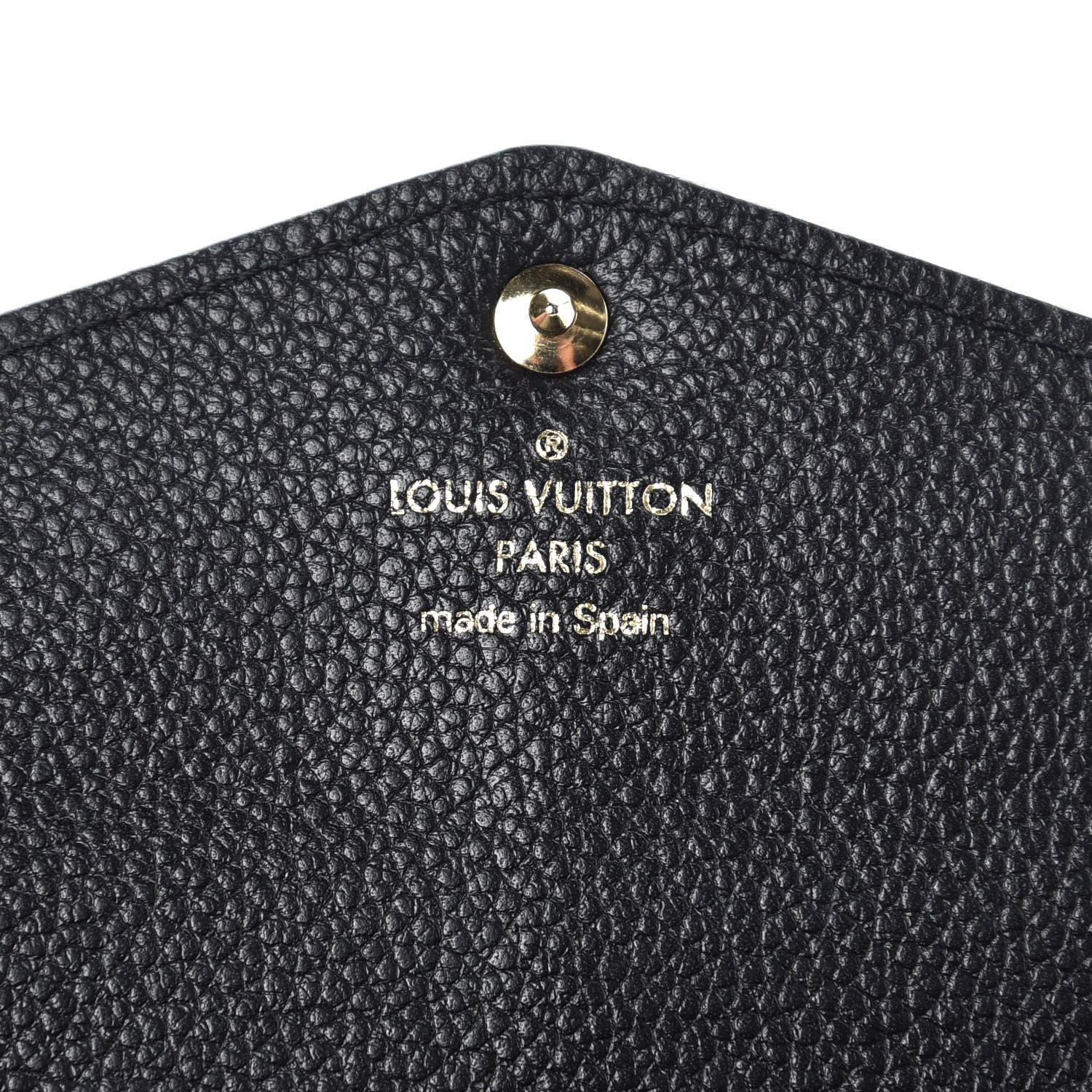 Louis Vuitton Empreinte Sarah Wallet NM Black 6 of 8