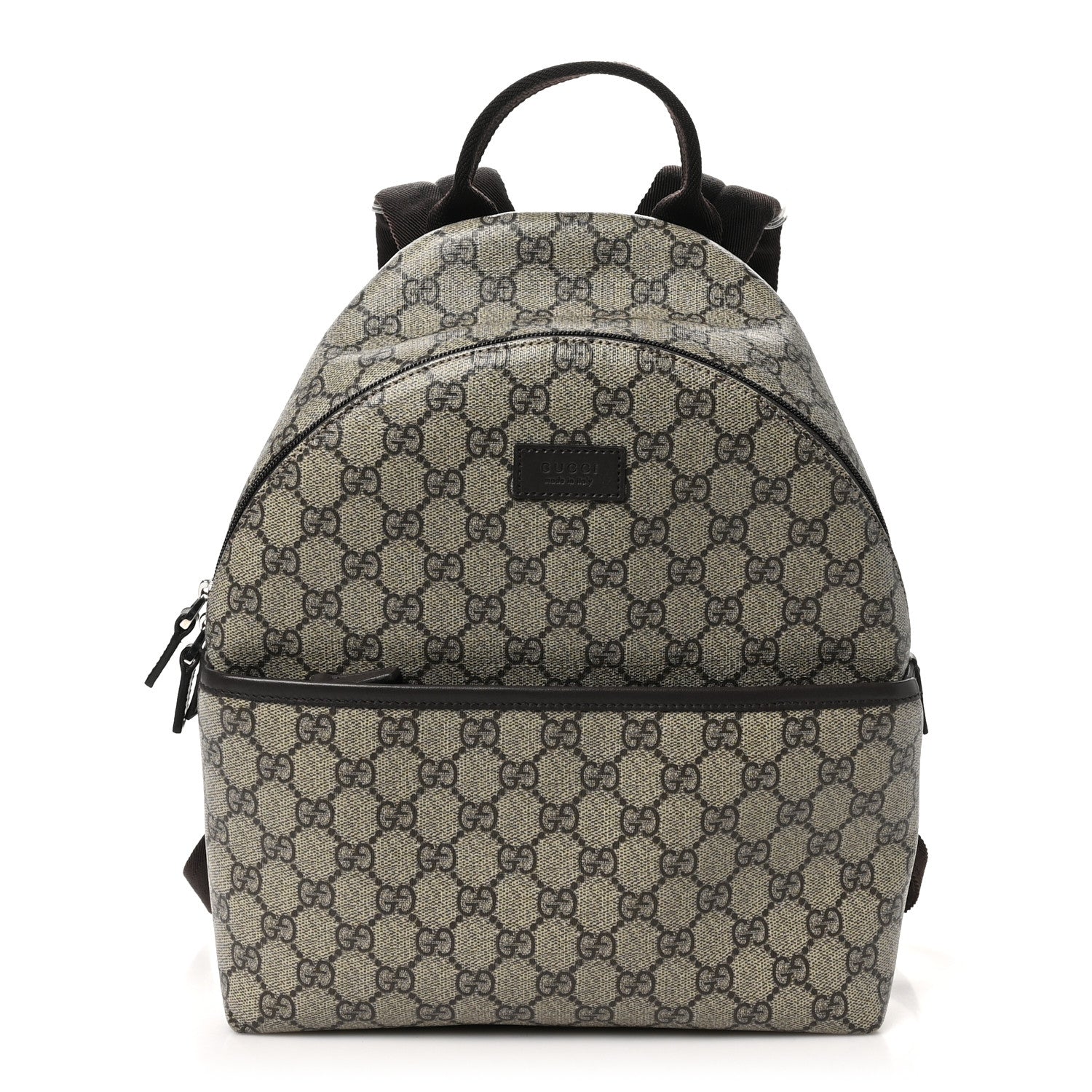 Gucci GG Supreme Monogram Margaux Calfskin Childrens Day Backpack Beige Ebony Cocoa Dark Chocolate 1 of 10