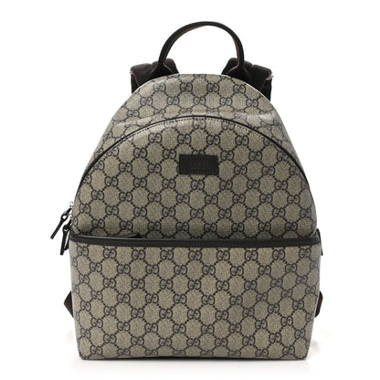 Gucci GG Supreme Monogram Margaux Calfskin Childrens Day Backpack Beige Ebony Cocoa Dark Chocolate 1 of 10
