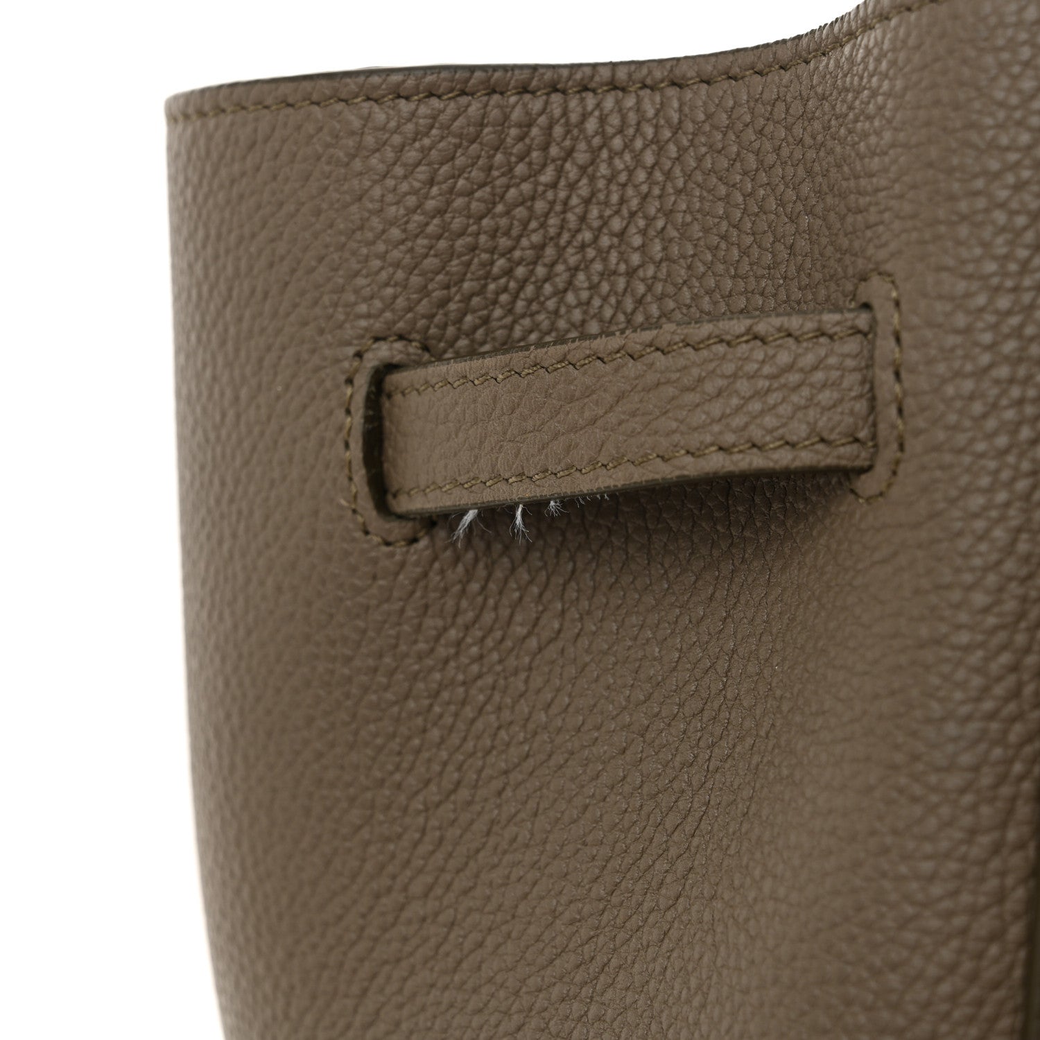 Celine Soft Grained Calfskin Small Belt Cabas Phantom Taupe 11 of 11