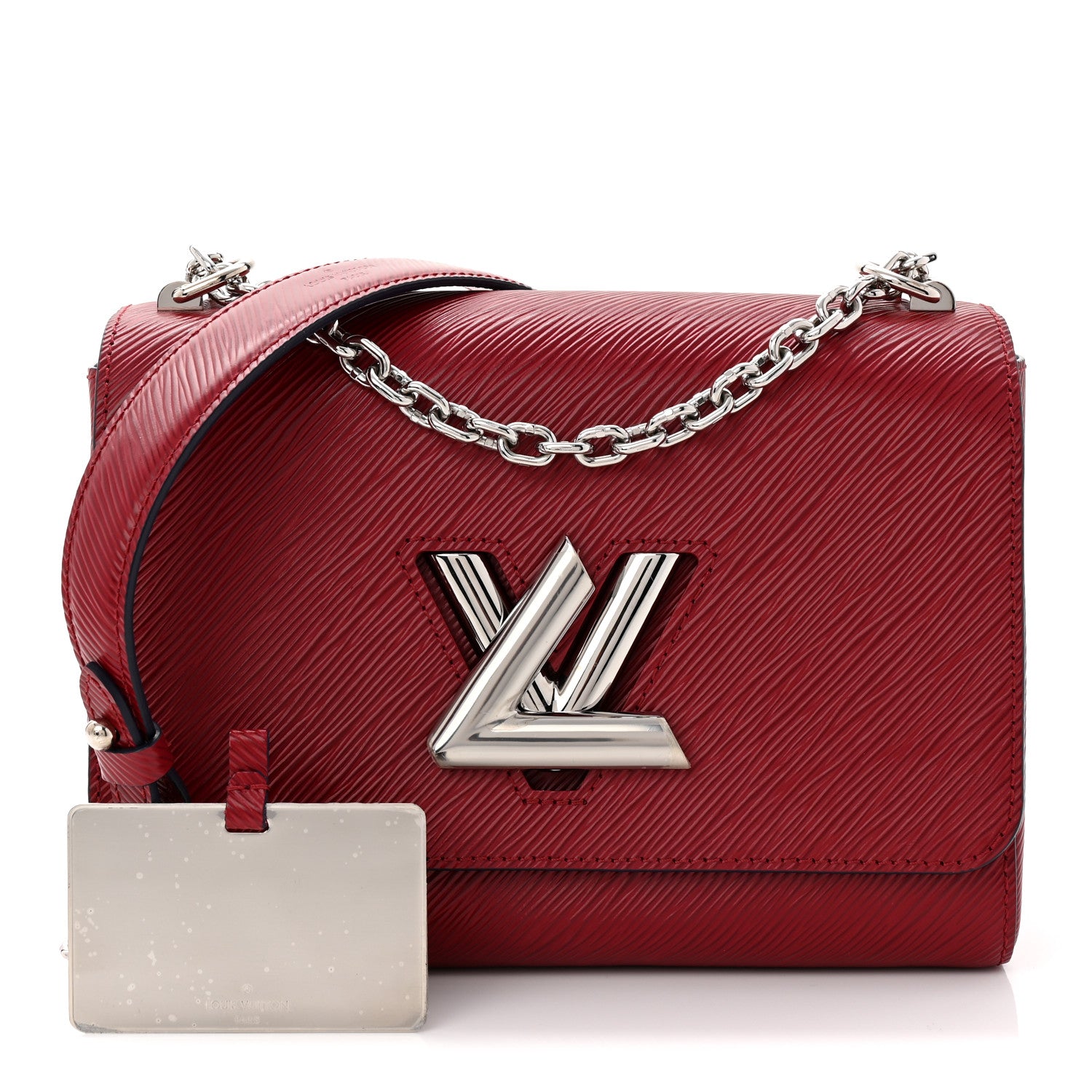Louis Vuitton Epi Twist Shoulder Bag MM Fuchsia 3 of 10