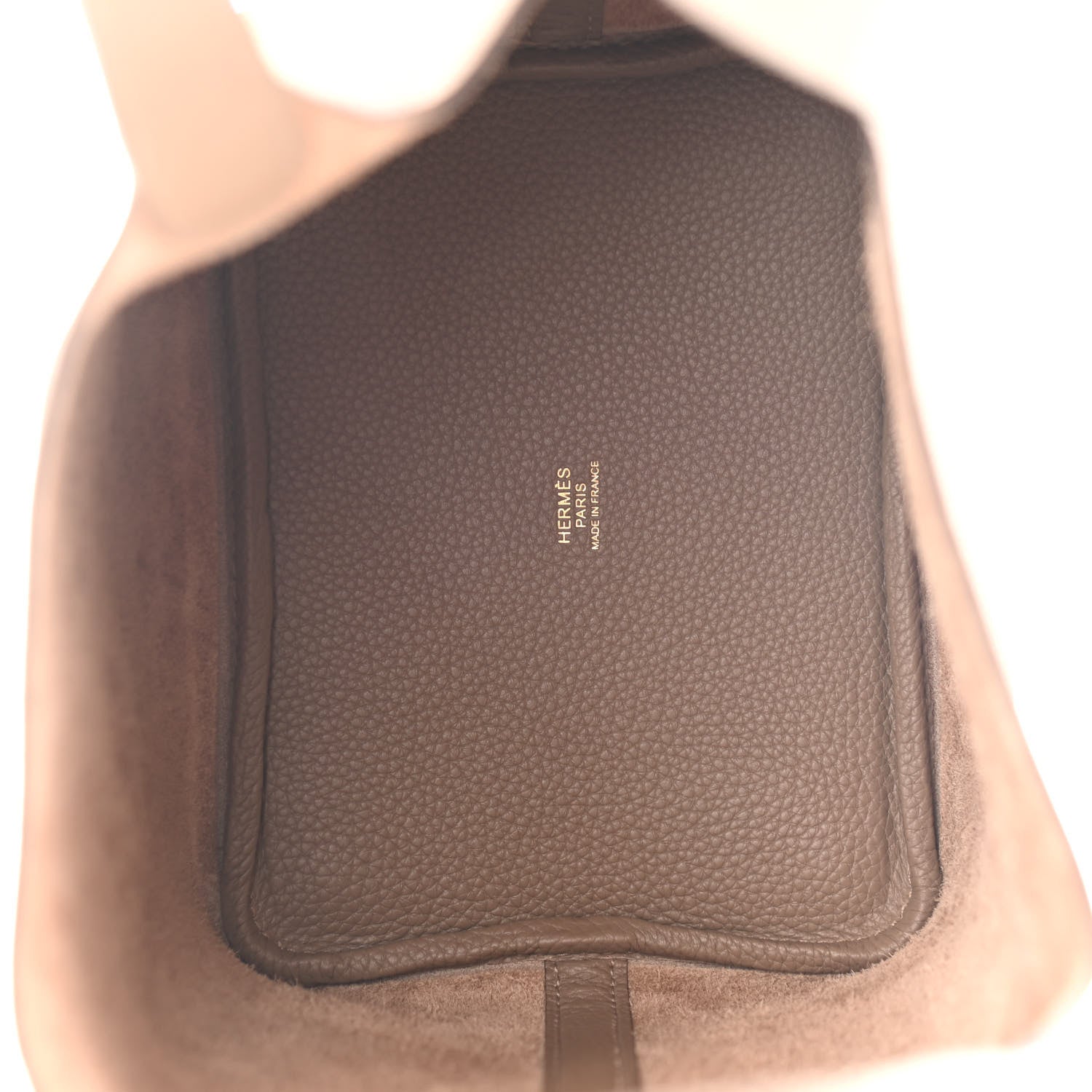 Hermes Taurillon Maurice Picotin Lock 18 PM Beige De Weimar 5 of 11