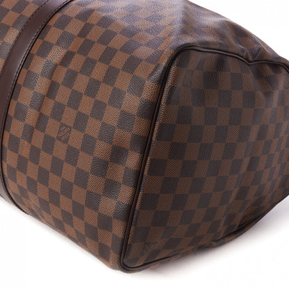 Louis Vuitton Damier Ebene Keepall 50 7 of 9