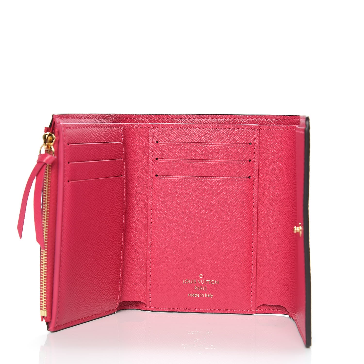 Louis Vuitton Monogram 2019 Christmas Animation Victorine Wallet Fuchsia 5 of 8