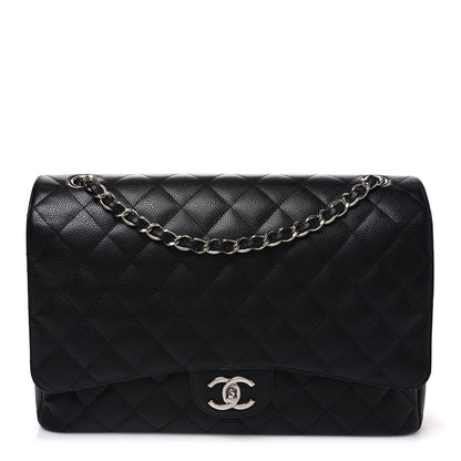 Chanel Caviar Quilted Maxi Double Flap Black 1 of 10
