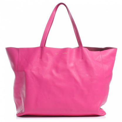 Celine Leather Horizontal Cabas Fuschia 1 of 8