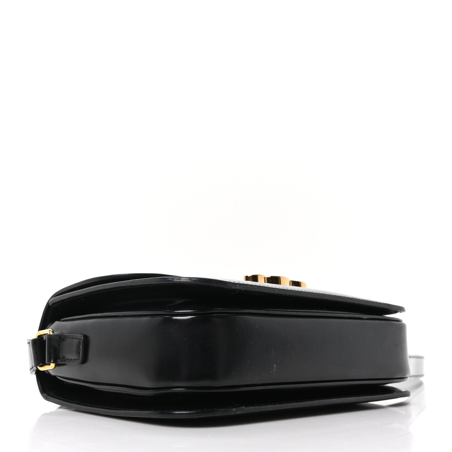 Shiny Calfskin Medium Triomphe Black