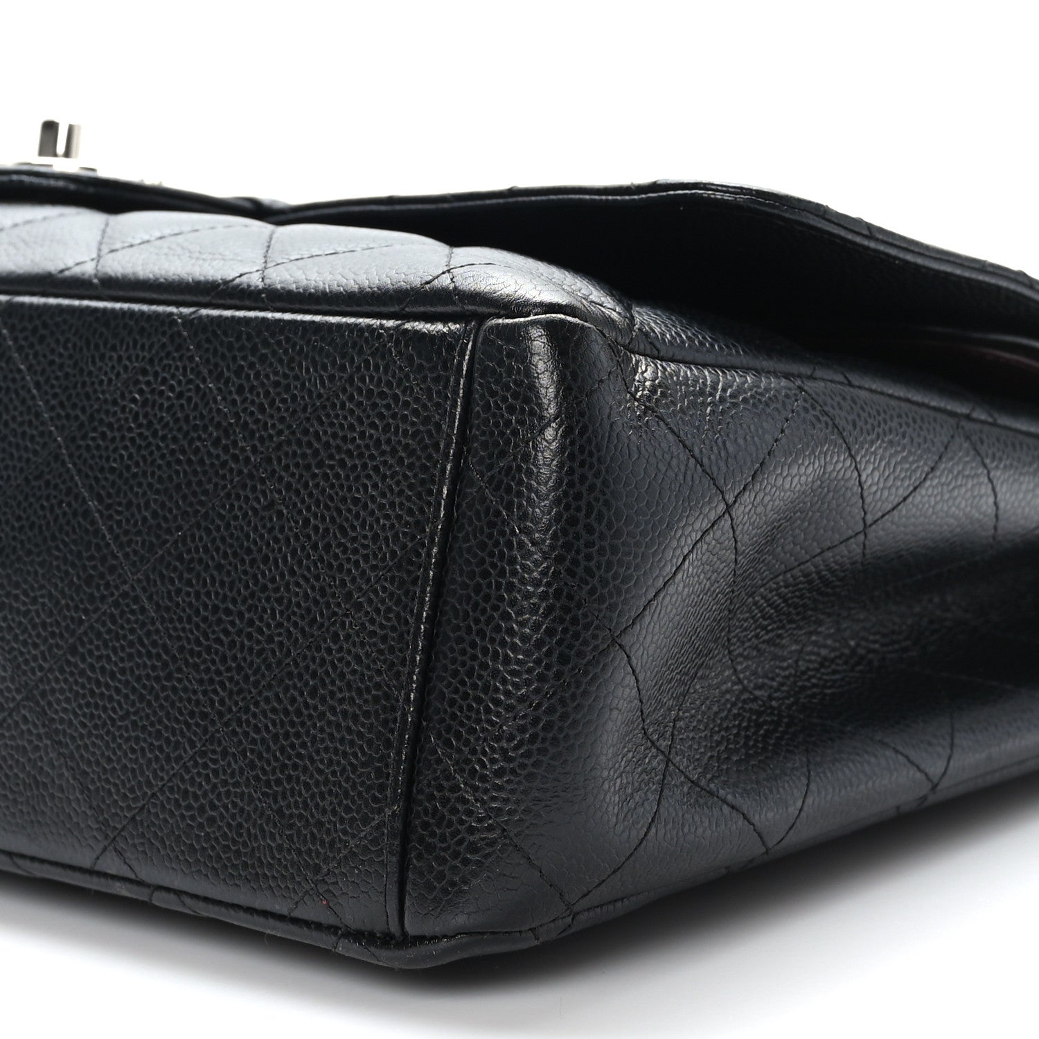 Chanel Caviar Quilted Maxi Double Flap Black 9 of 9