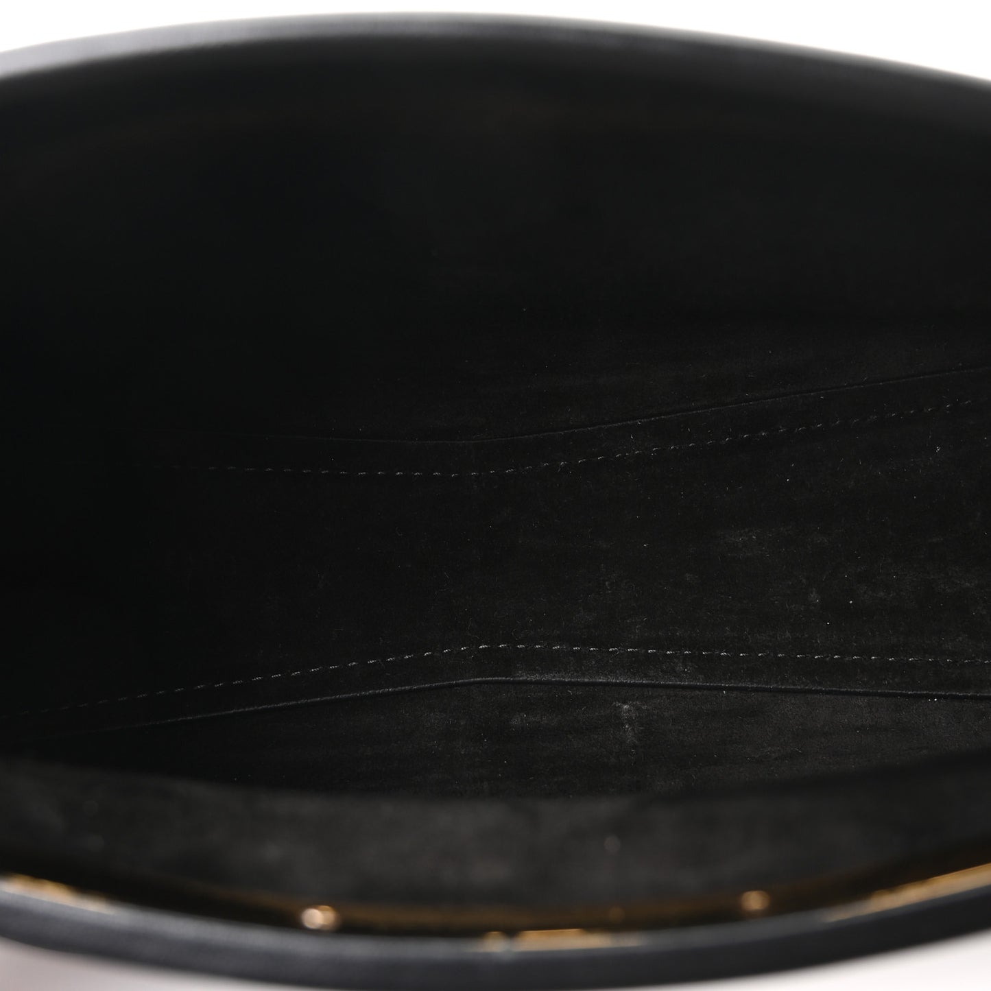 Calfskin Small Le Click East West Bag Black