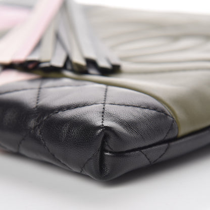 Chanel Lambskin Patchwork Medium Cosmetic Case Multicolor 10 of 11